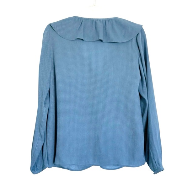 Sezane Priscille Silk Blouse Sz 38 - Picture 7 of 9